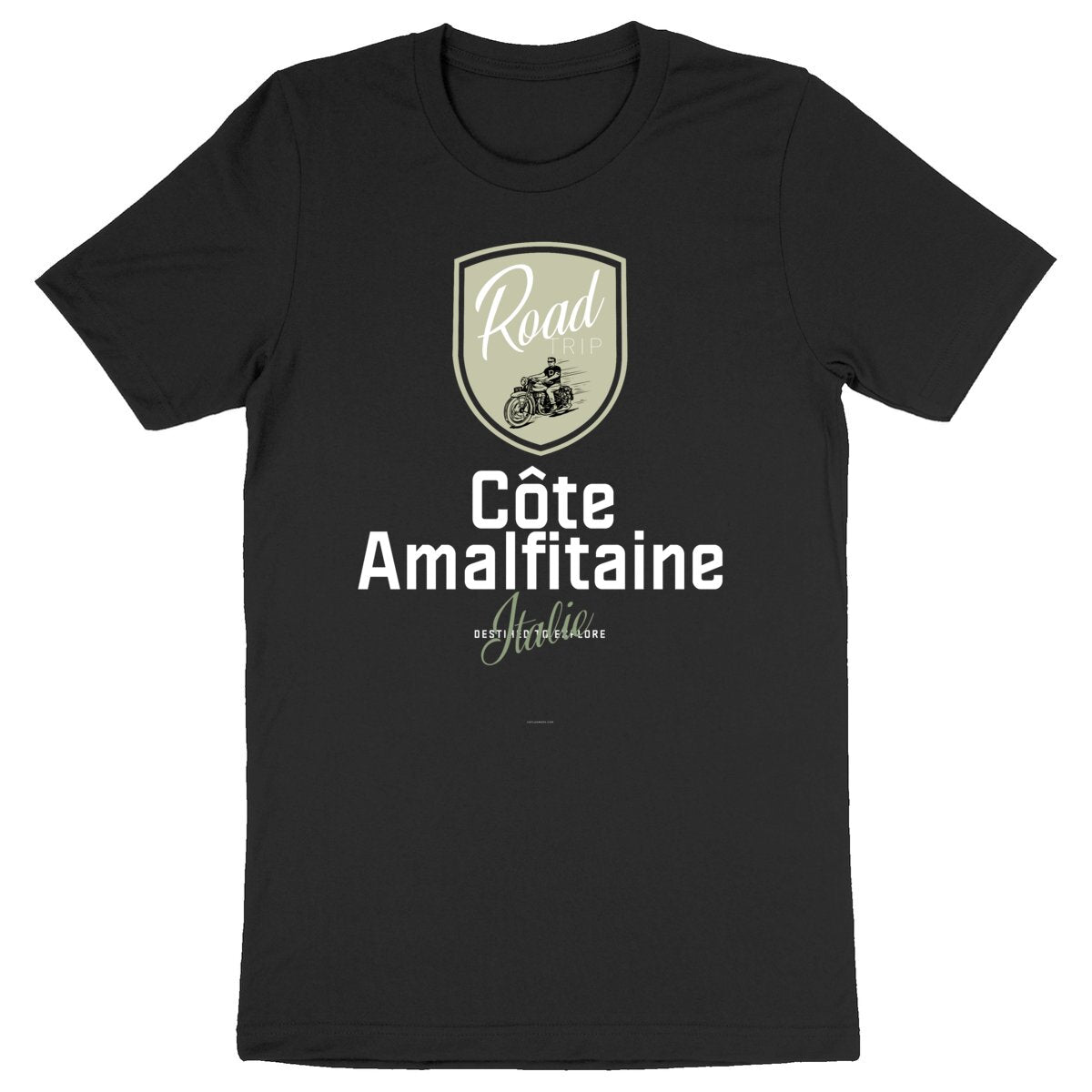 T-shirt unisexe Road Trip Côte Amalfitaine