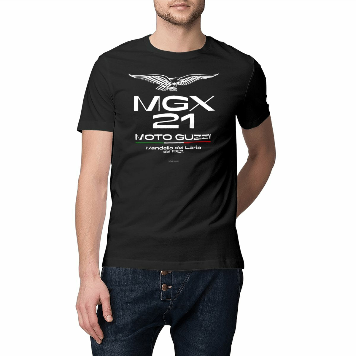 T-shirt manches courtes Moto Guzzi