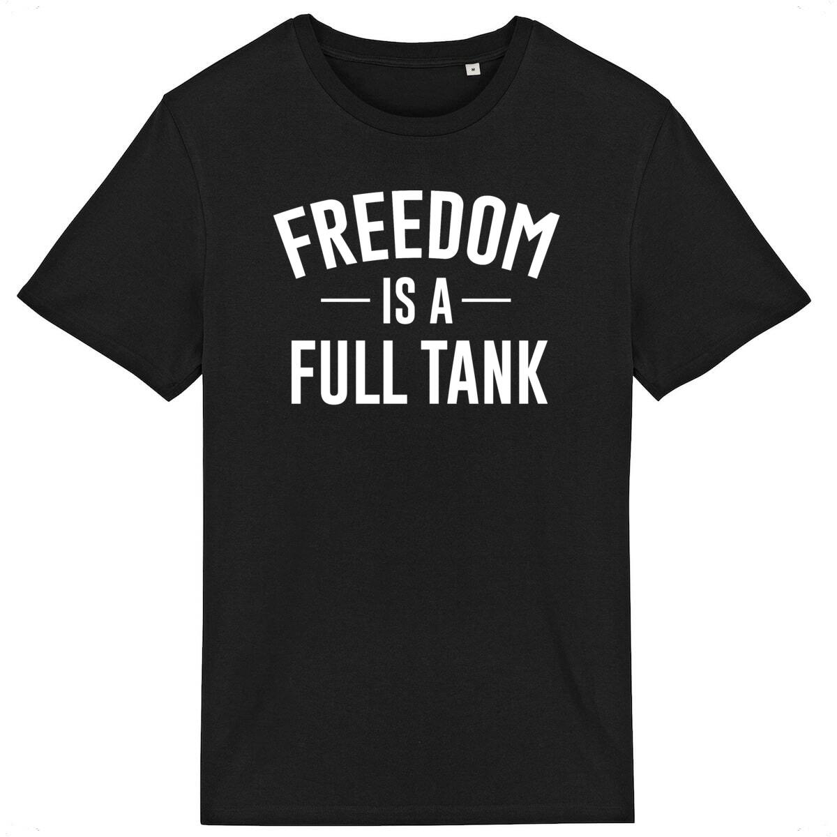 T-shirt Freedom is a full tank