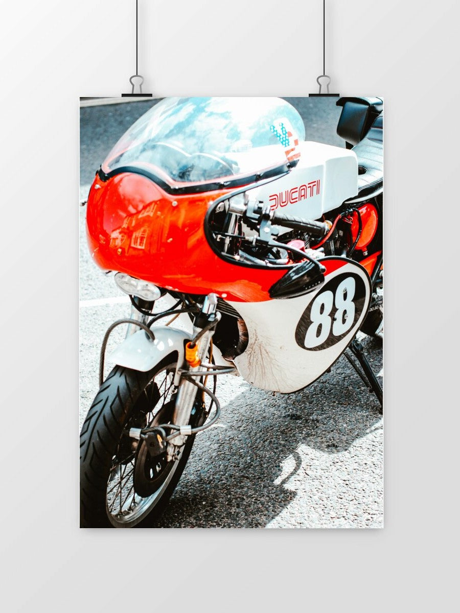 Affiche moto Ducati #4