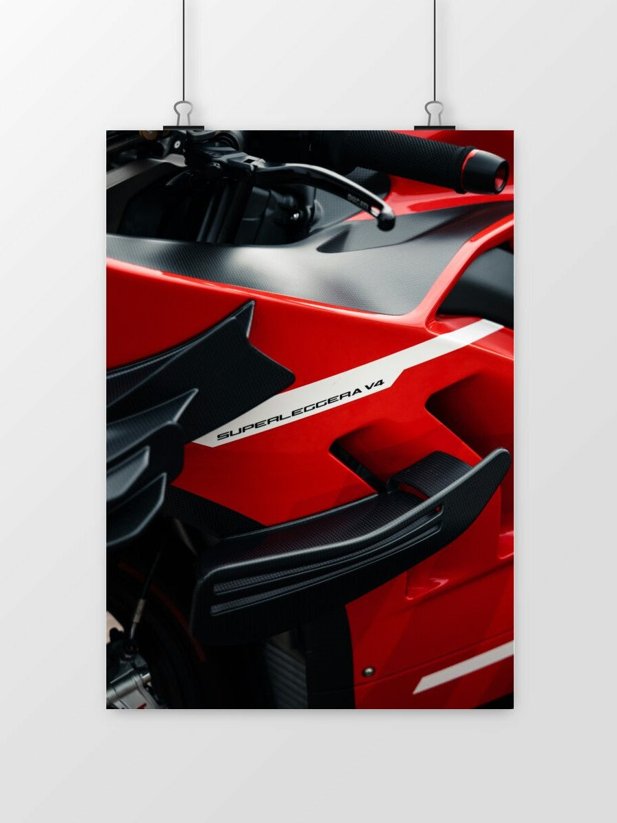 Póster de moto Ducati #6