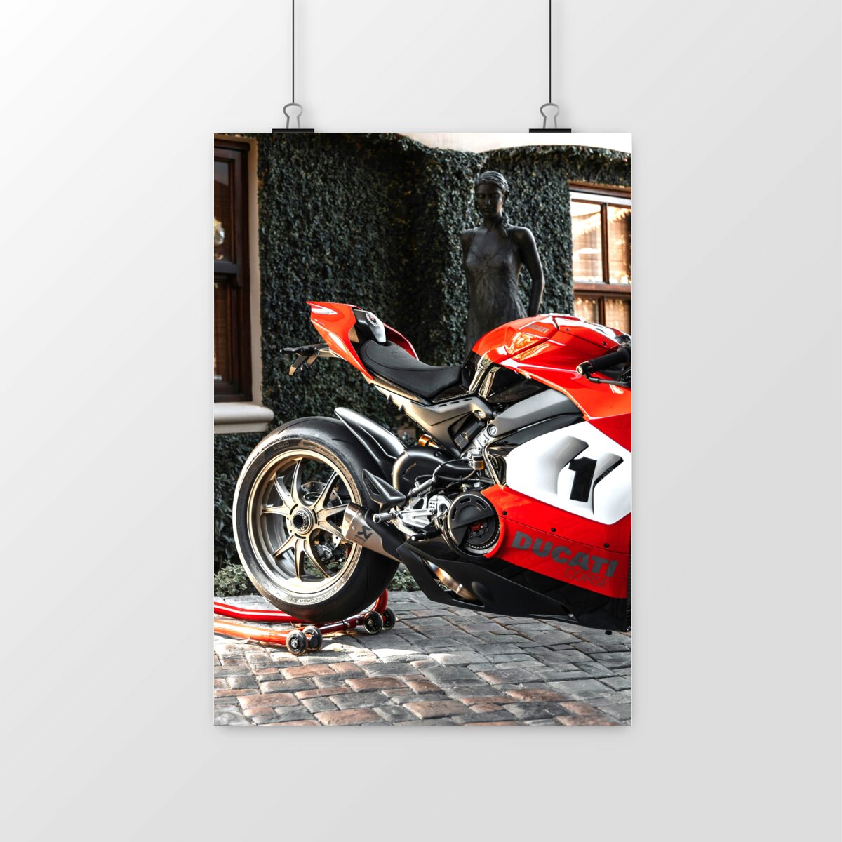 Affiche moto Ducati #7