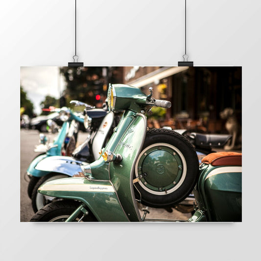 Lambretta Motorcycle Poster #1