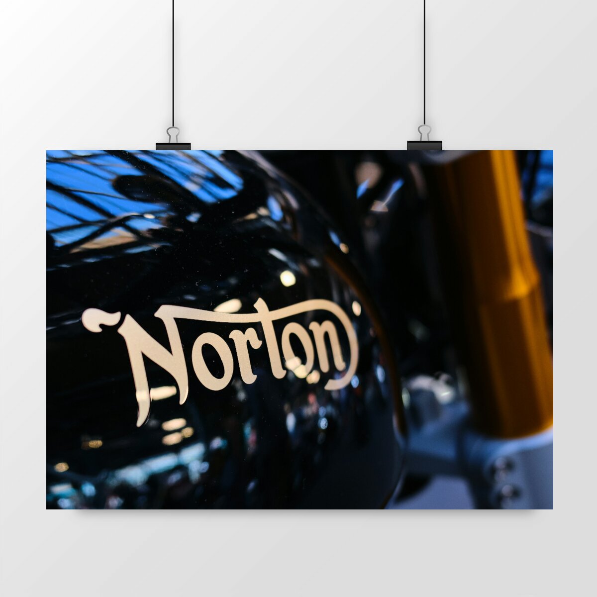 Póster de motocicleta Norton Motorcycles #1