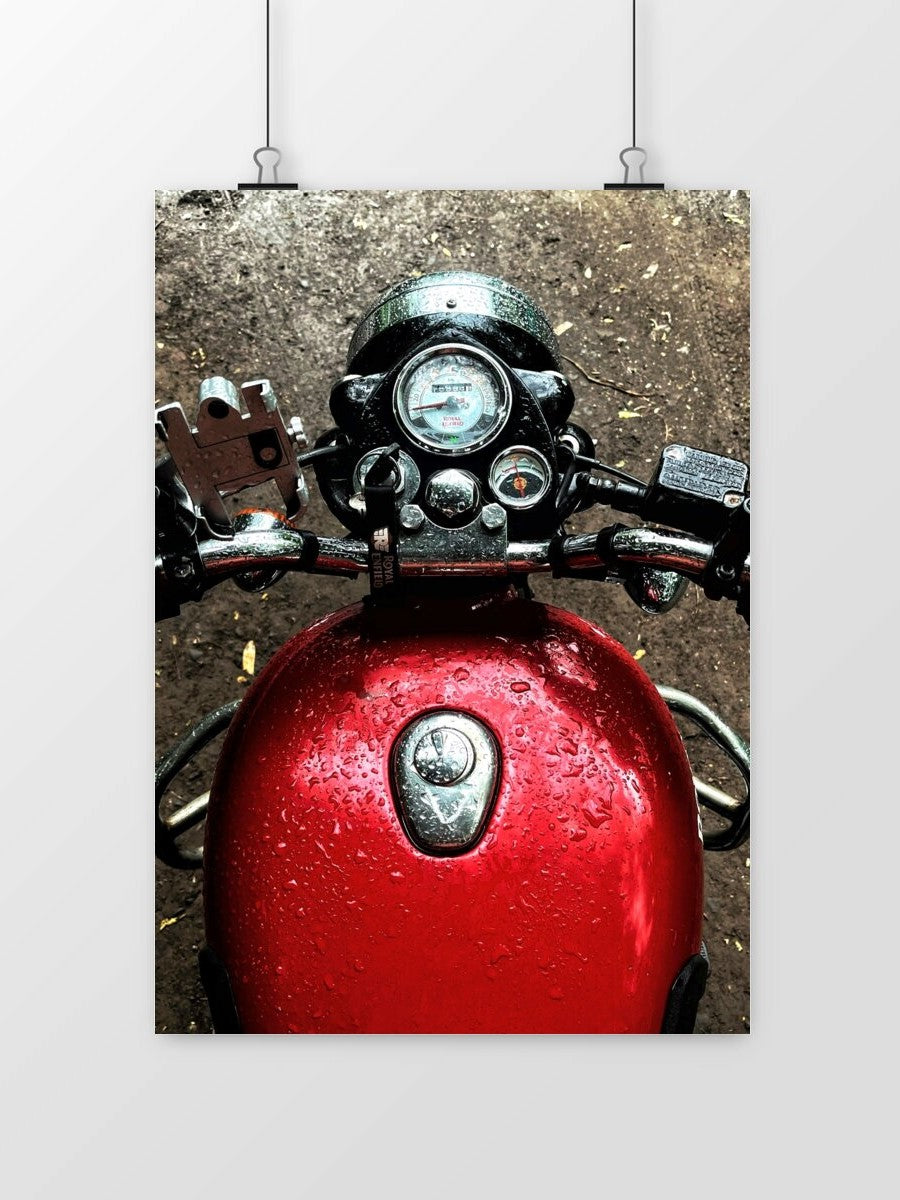 Póster de motocicleta Royal Enfield #1