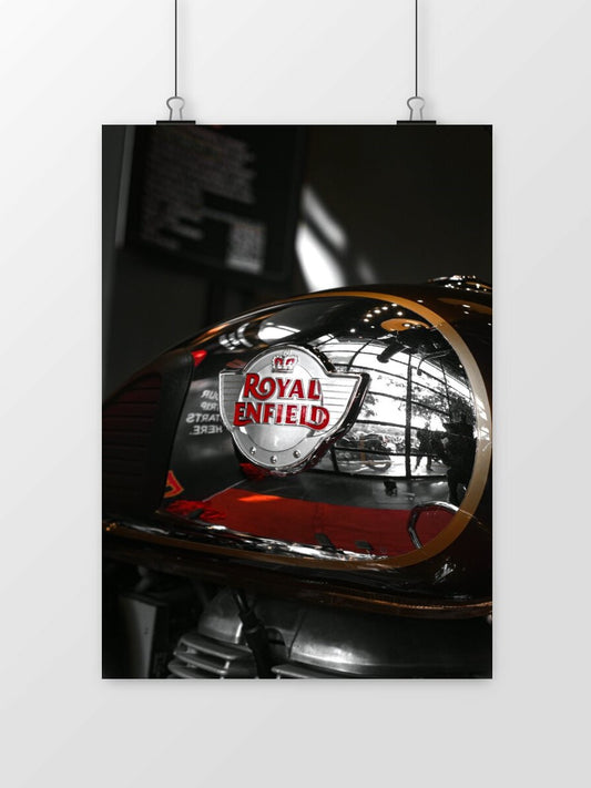 Póster de motocicleta Royal Enfield #4