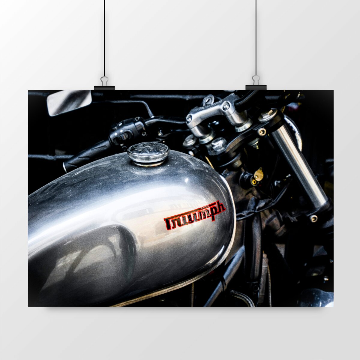 Triumph Motorcycle Poster #6