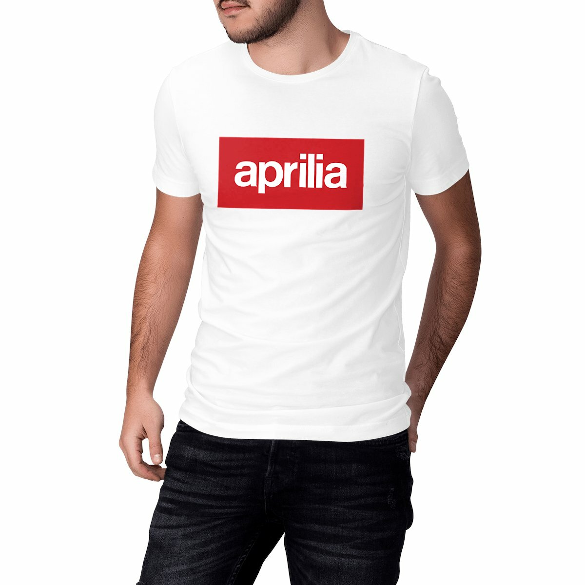 T-shirt moto unisexe Premium • Aprilia