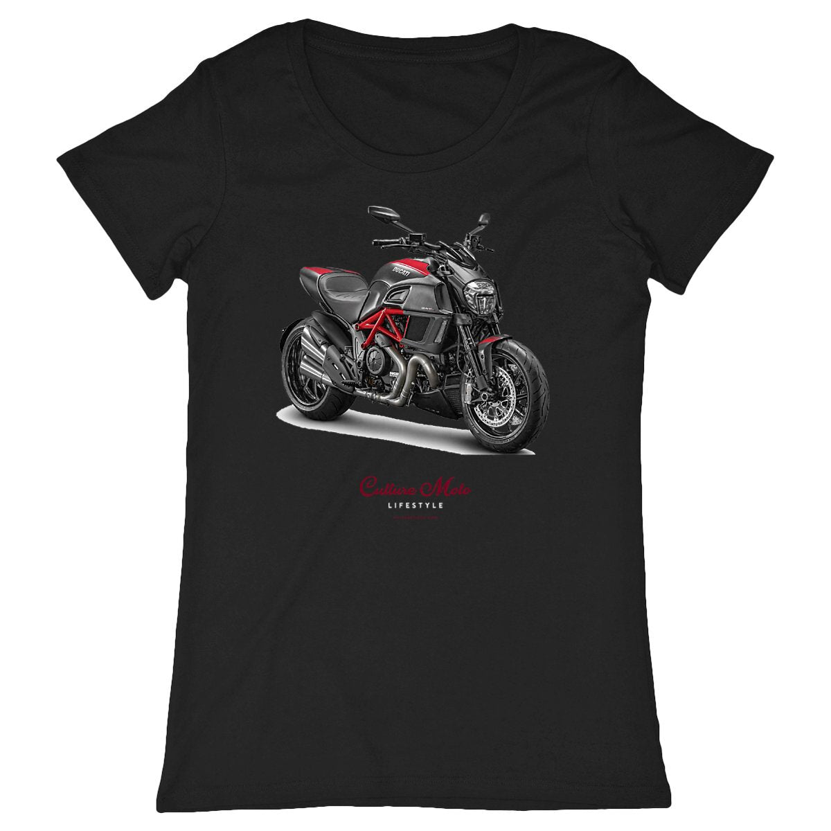 Culture Moto Lifestyle • T-shirt noir homme et femme