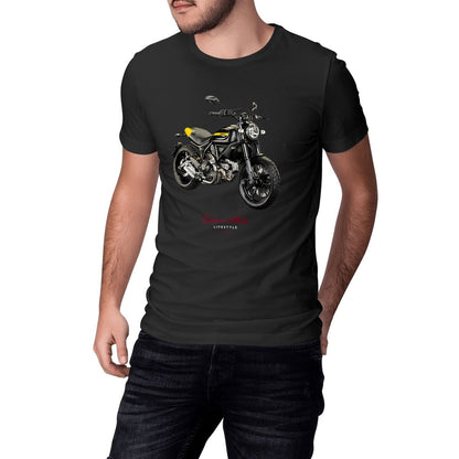 Culture Moto Lifestyle • T-shirt noir homme et femme