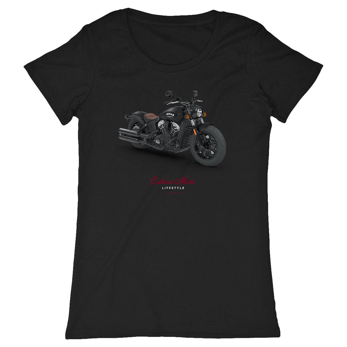 Culture Moto Lifestyle • T-shirt noir homme et femme