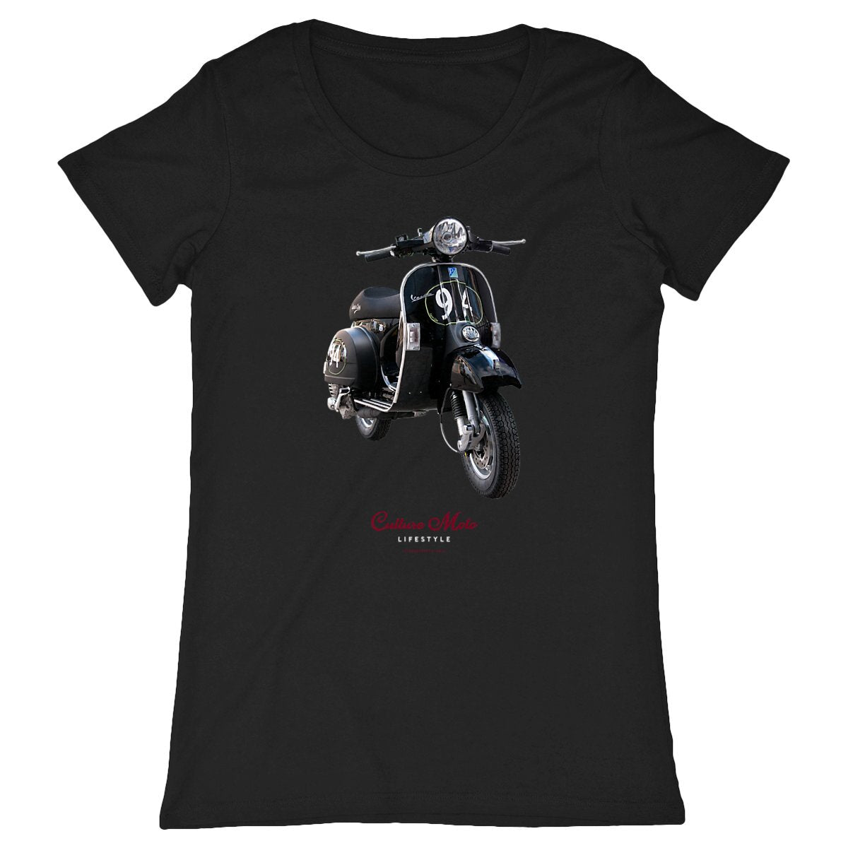 Culture Moto Lifestyle • T-shirt noir homme et femme