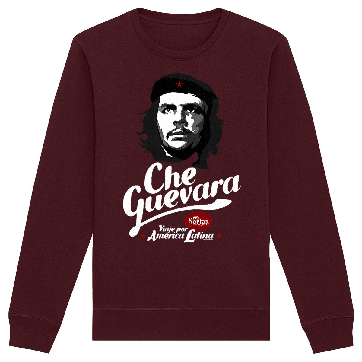 Sweat-shirt unisexe Che Guevara • Norton 500 • Viaje por América Latina