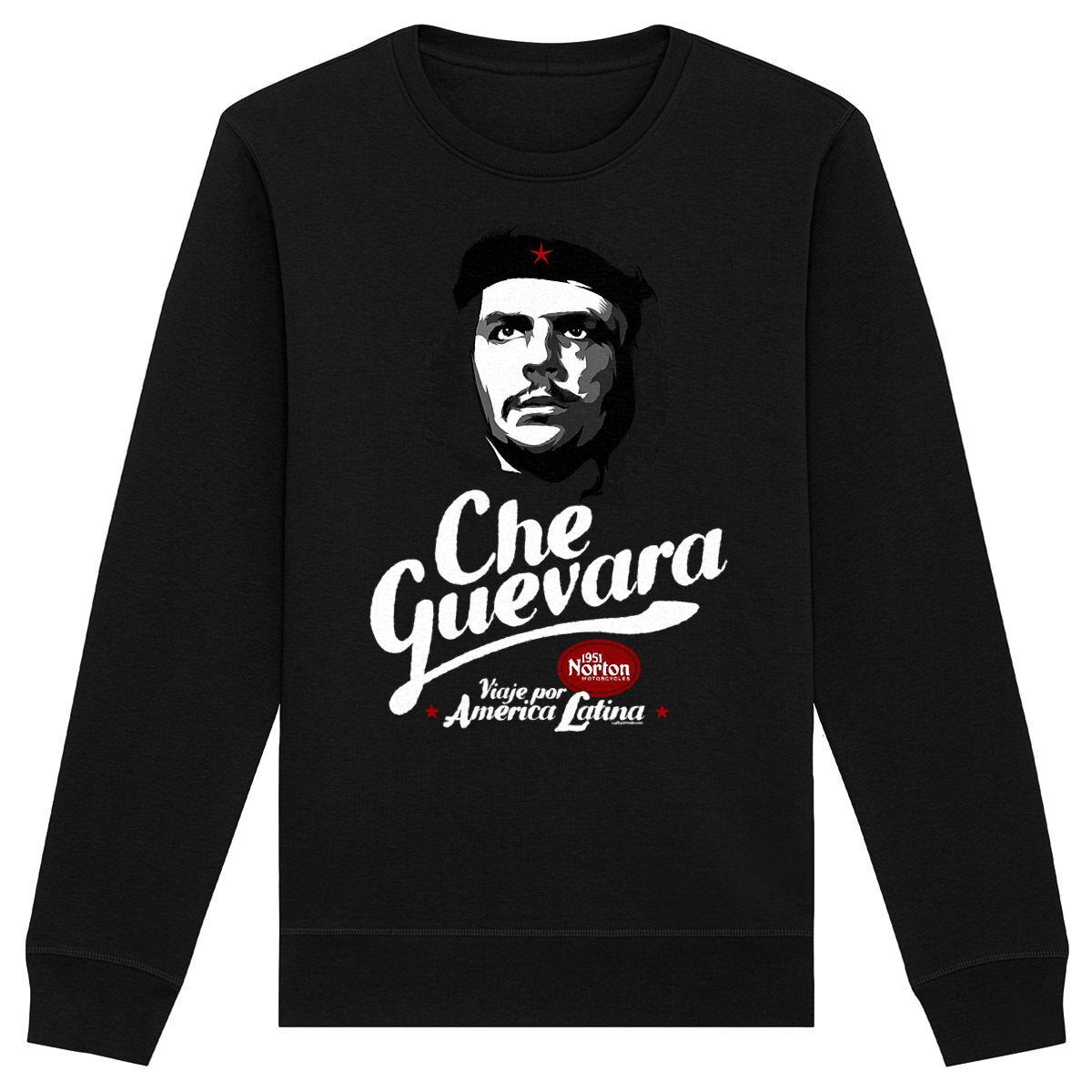 Sweat-shirt unisexe Che Guevara • Norton 500 • Viaje por América Latina