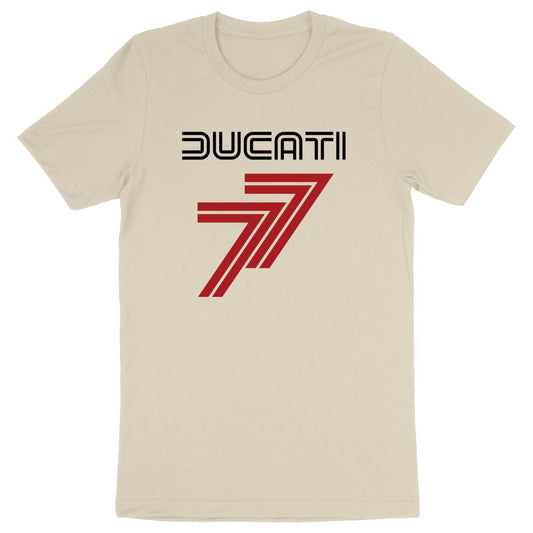 T-shirt naturel Ducati 77