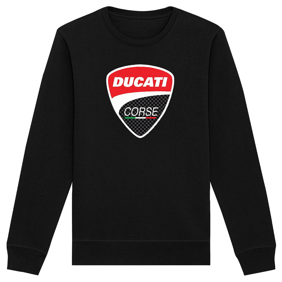 Sweat-shirt noir Ducati Corse