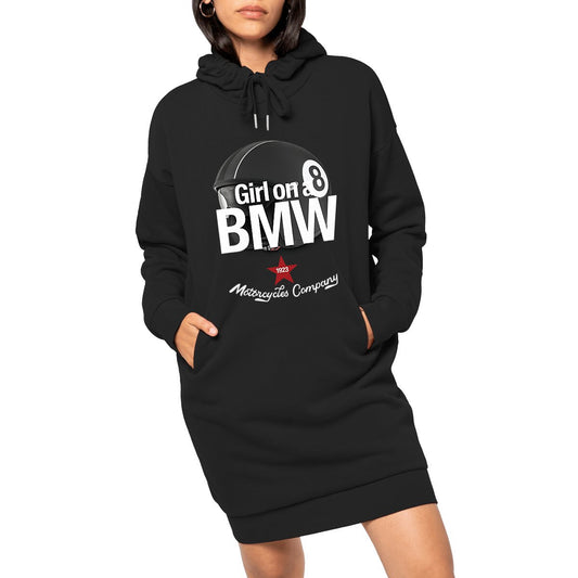 Robe Sweat-shirt Premium • Girl on a BMW