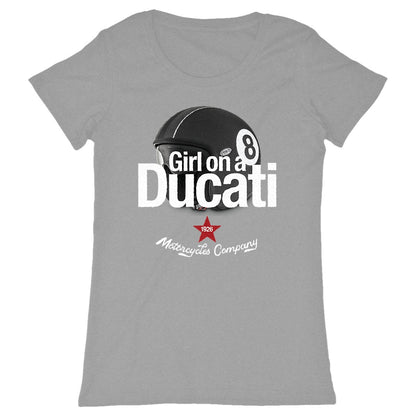 T-shirt femme Premium • Girl on a Ducati