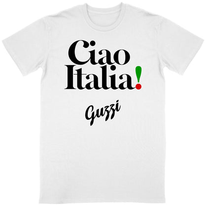 T-shirt unisexe Premium Moto Guzzi Ciao Italia