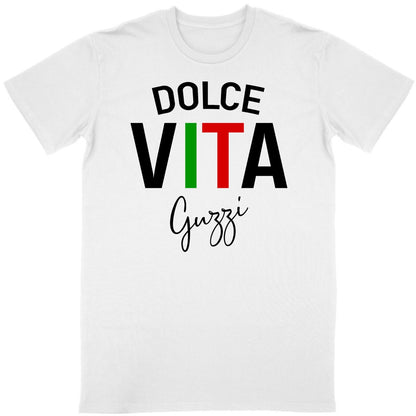 T-shirt unisexe Premium Moto Guzzi Dolce Vita