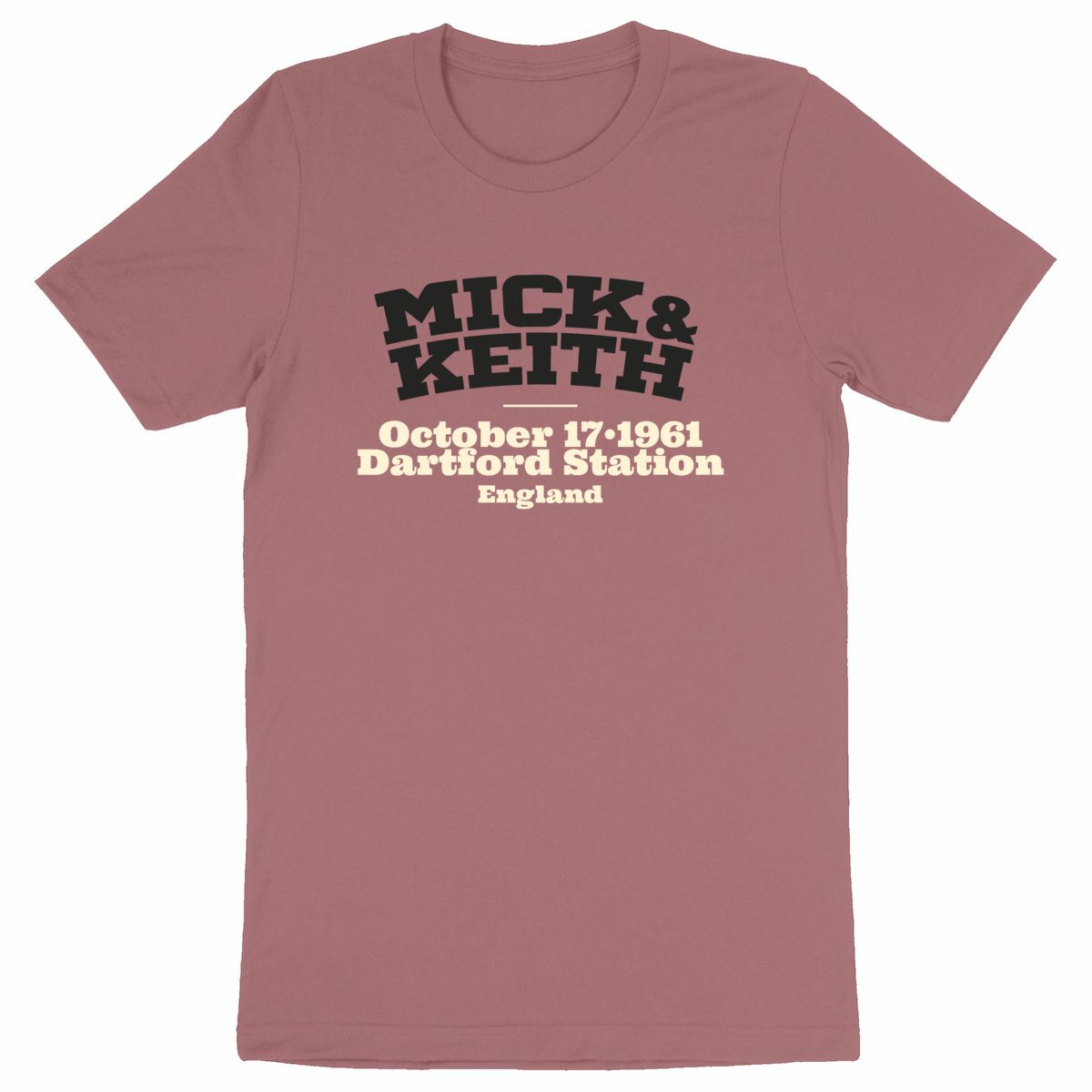 T-shirt manches courtes Mick & Keith