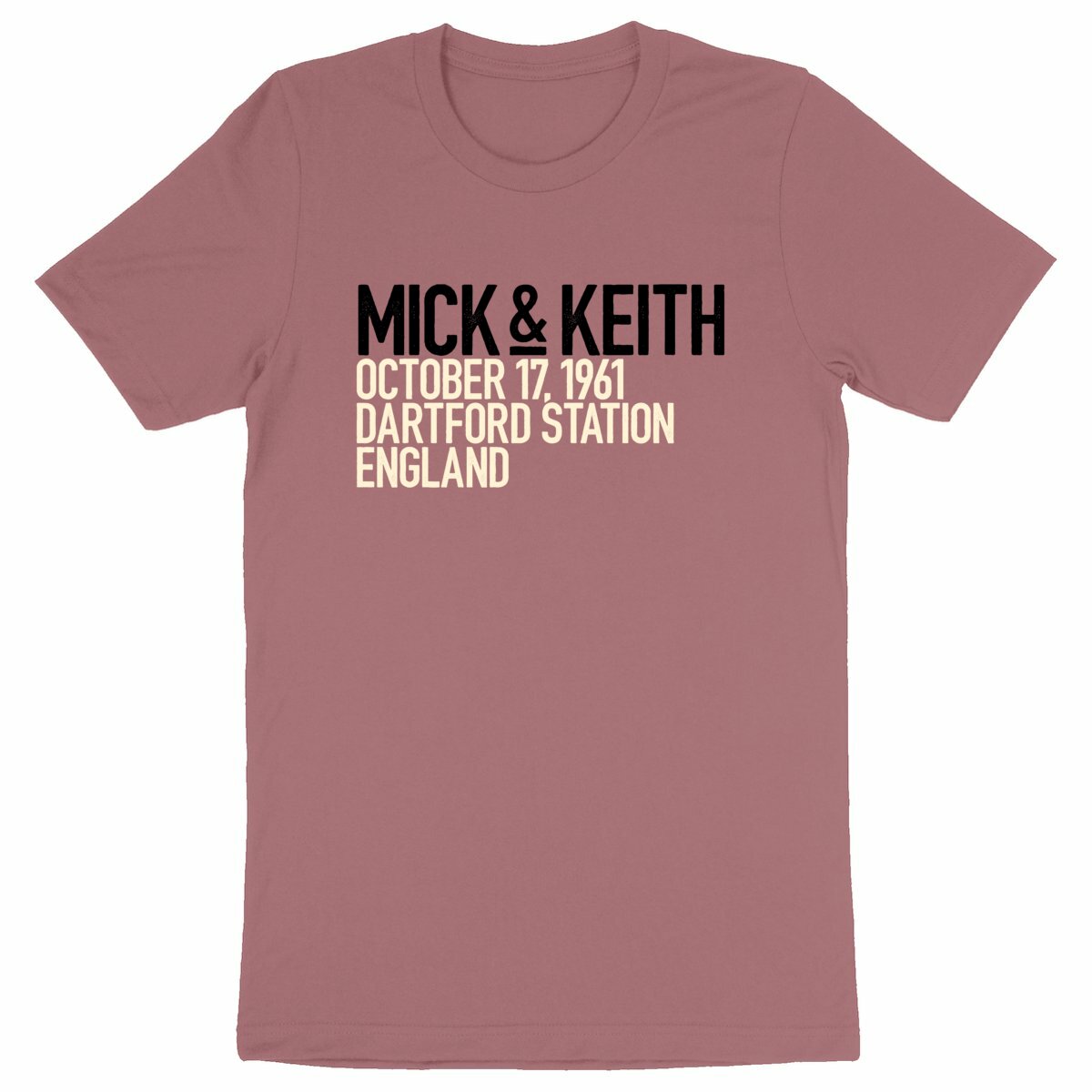 T-shirt manches courtes Mick & Keith