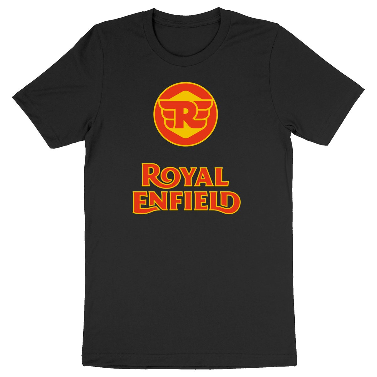 T-shirt noir Royal Enfield Motorcycles