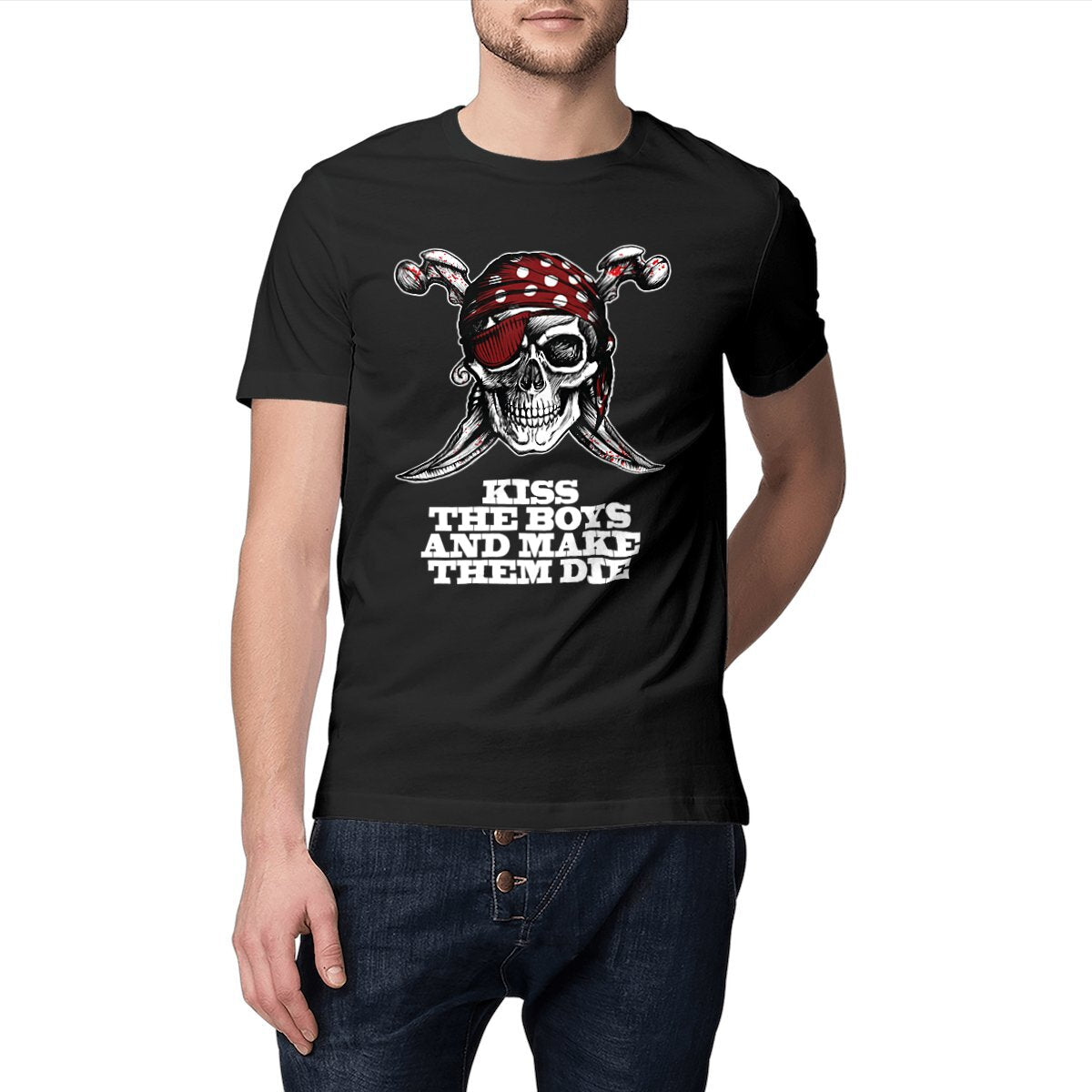 T-shirt manches courtes unisexe Premium Skull