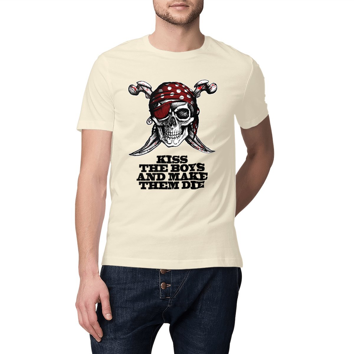 T-shirt manches courtes unisexe Premium Skull