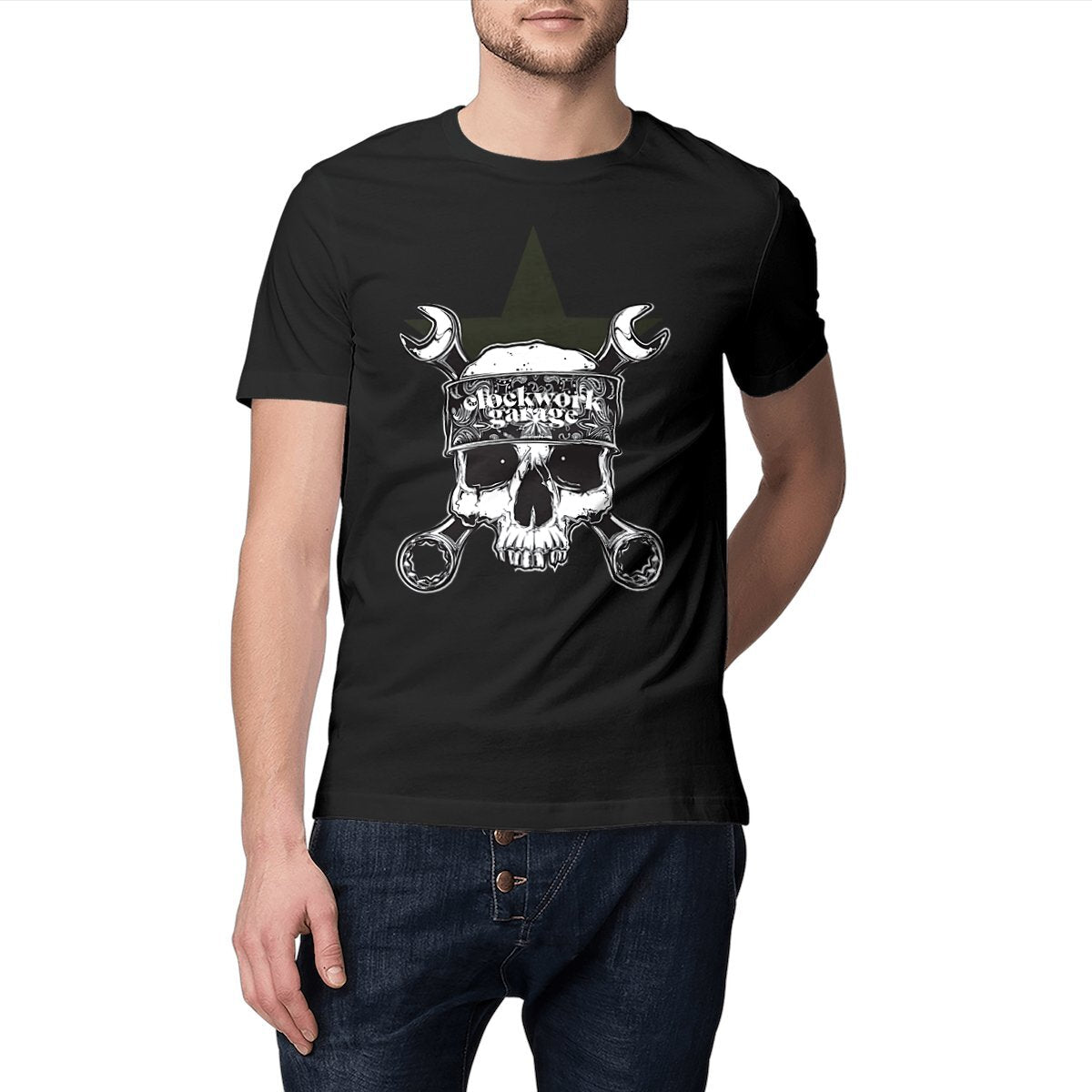 T-shirt manches courtes unisexe Premium Skull