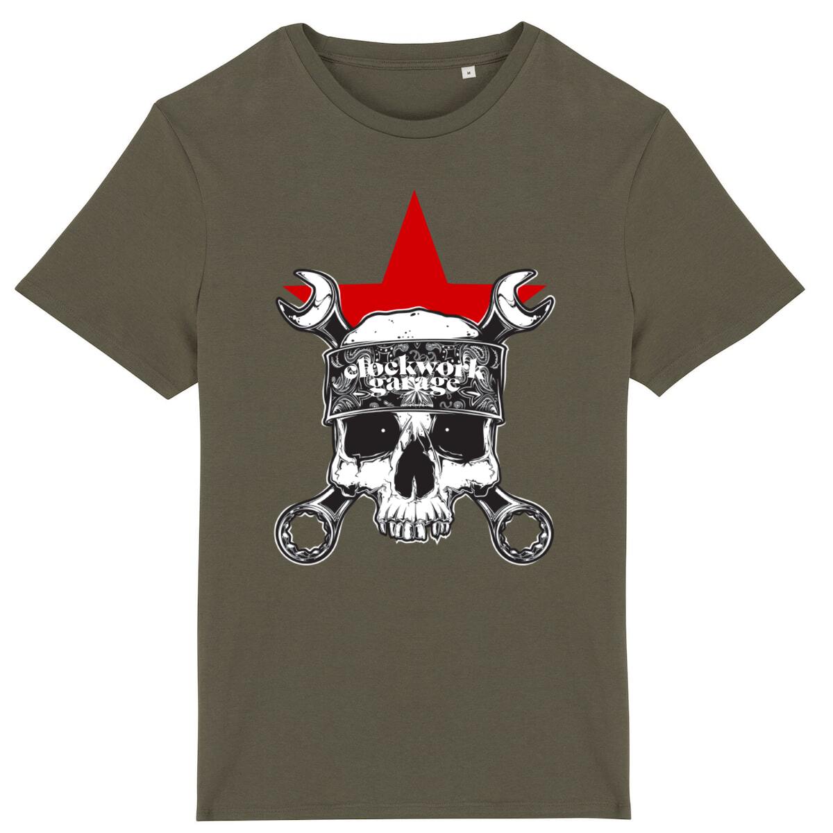 T-shirt manches courtes unisexe Premium Skull