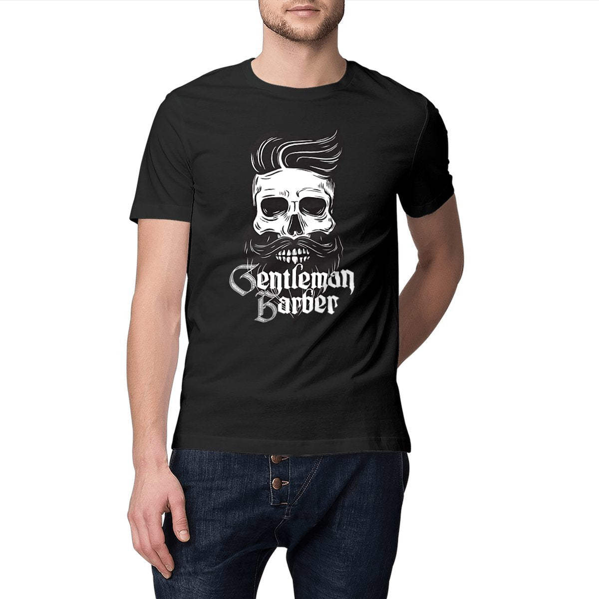 T-shirt manches courtes unisexe Premium Skull