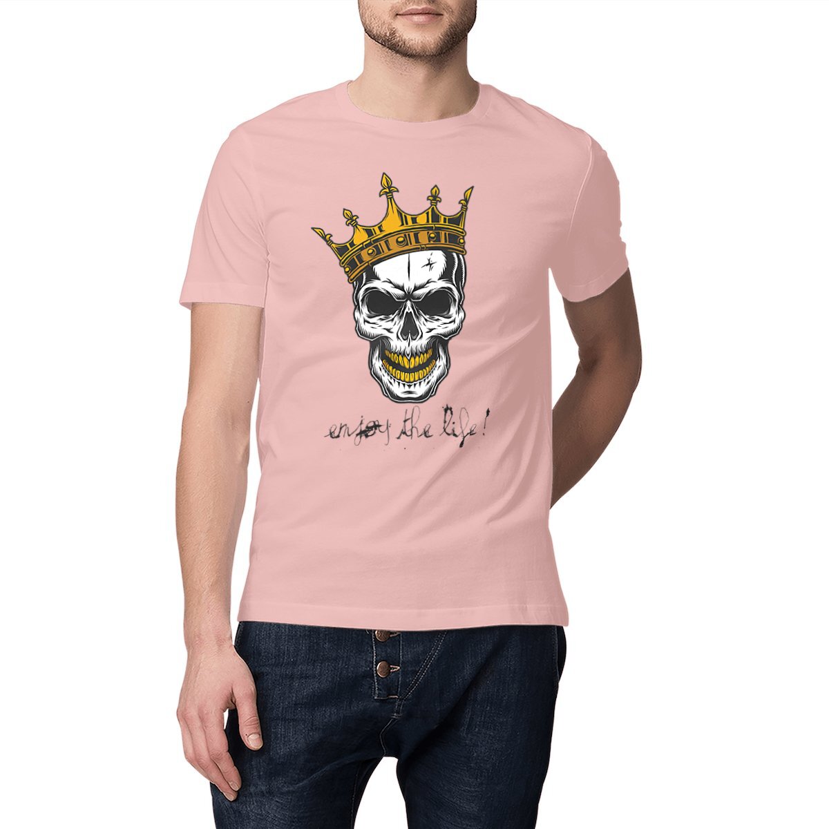 T-shirt manches courtes unisexe Premium Skull