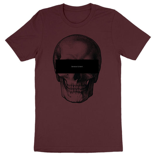 T-shirt manches courtes unisexe Premium Skull