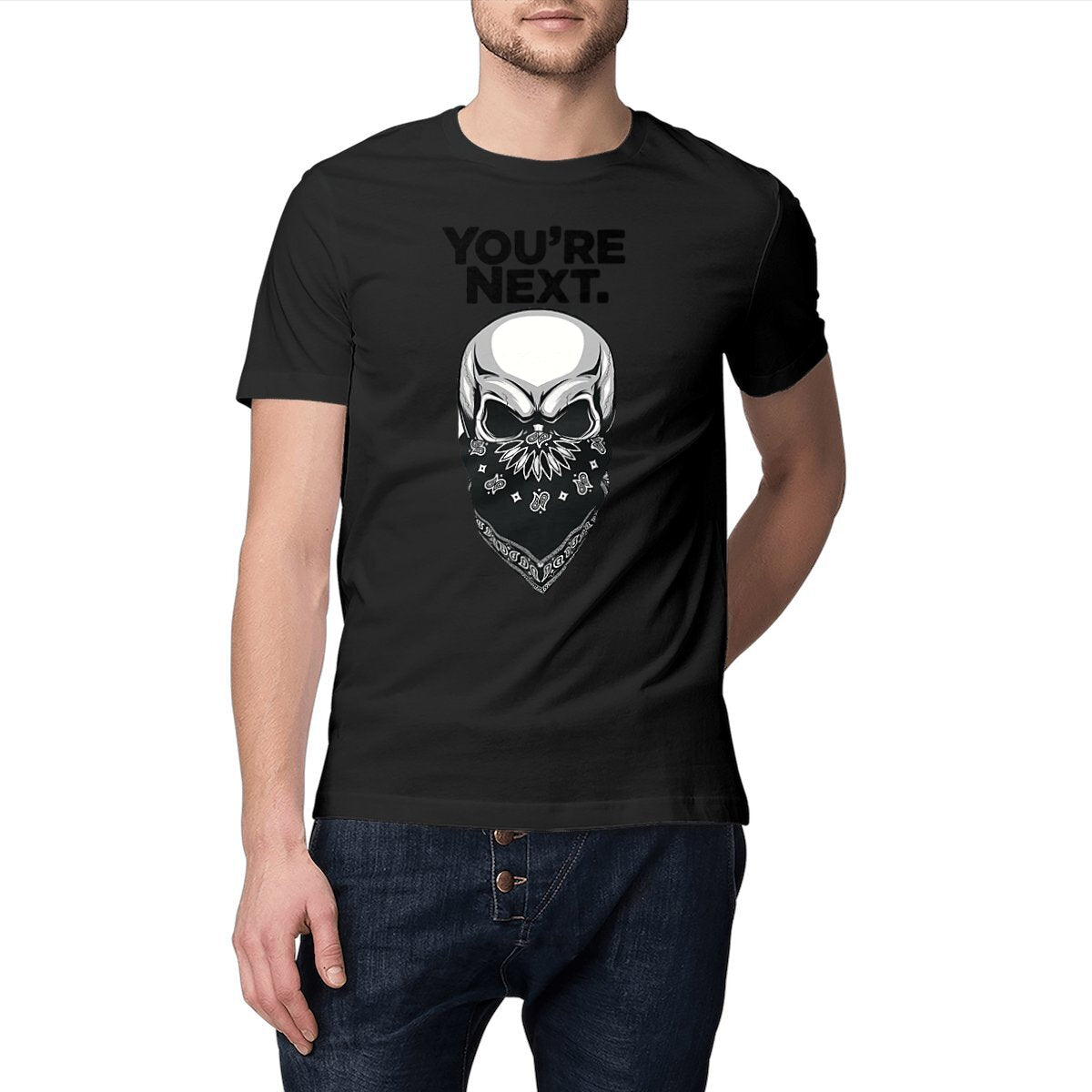 T-shirt manches courtes unisexe Premium Skull