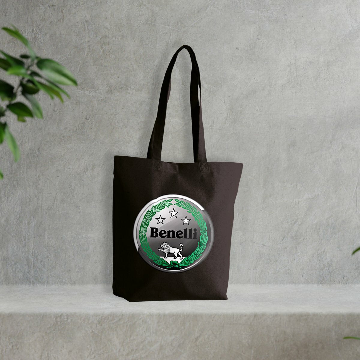 Tote bag noir épais qualité Premium +