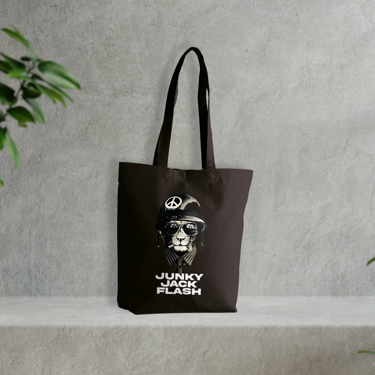 Tote bag noir épais qualité Premium +