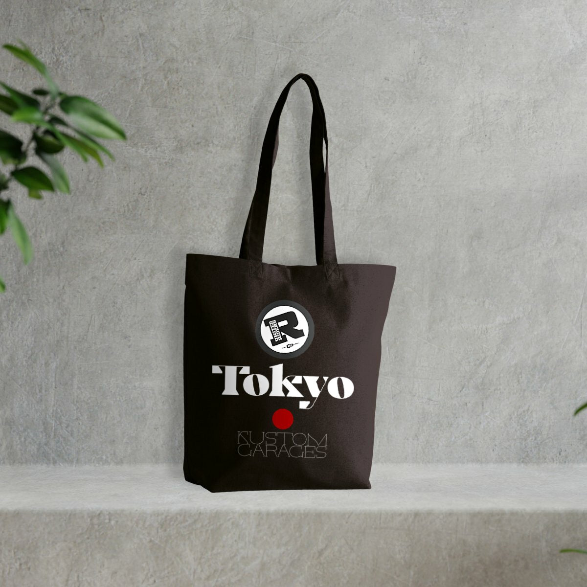 Tote bag noir épais qualité Premium +